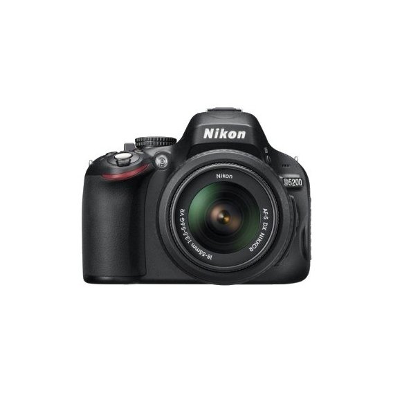 Nikon D5200 Kit (18-55mm) VR + (55-200mm) AF-S VR