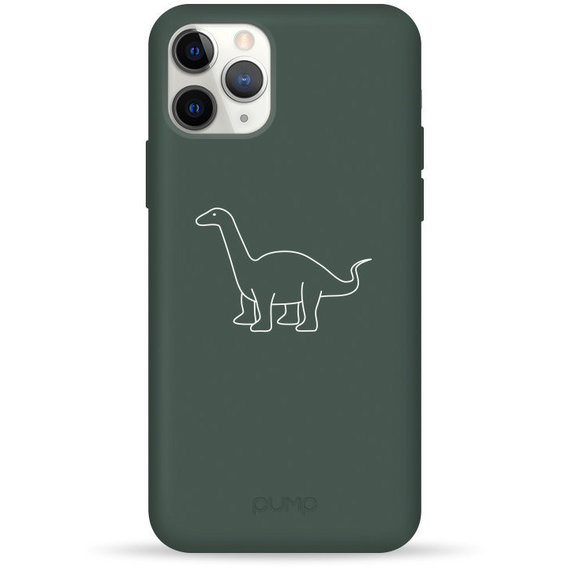 Аксессуар для iPhone Pump Silicone Minimalistic Case Dino Green (PMSLMN11PRO-7/2582) for iPhone 11 Pro