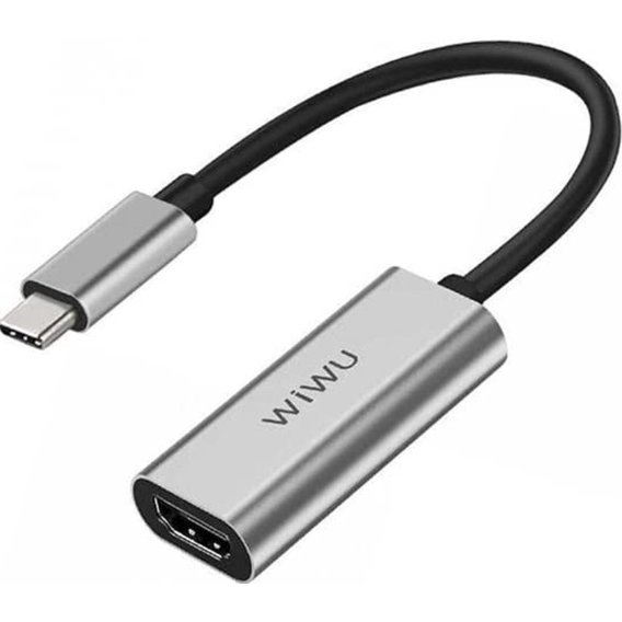 Адаптер WIWU Adapter Alpha USB-C to HDMI Grey