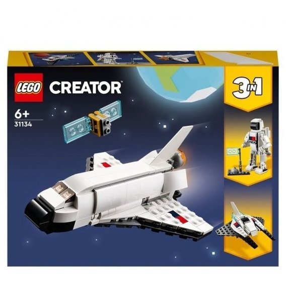Конструктор LEGO Creator 3-in-1 Космический шаттл 144 деталей (31134)