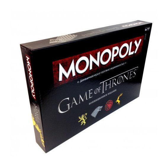 Настольная игра Монополия Игра Престолов коллекционное издание (Monopoly Game of Thrones Collector's Edition)