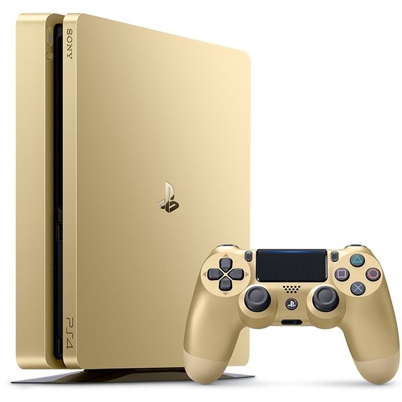 Игровая приставка Sony Playstation 4 Slim, 1TB Limited Edition Gold