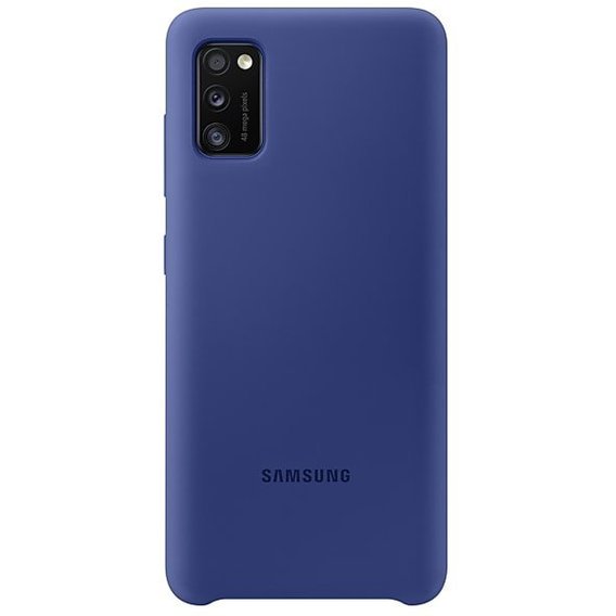 Аксессуар для смартфона Samsung Silicone Cover Blue (EF-PA415TLEGRU) for Samsung A415 Galaxy A41