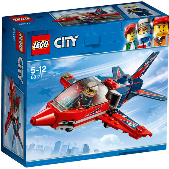 Конструктор LEGO City Самолет на аэрошоу (60177)