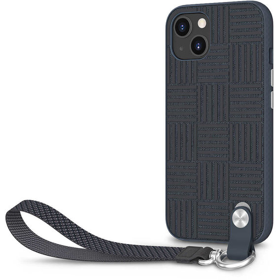 Аксессуар для iPhone Moshi Altra Slim Case with Wrist Strap Blue (99MO117532) for iPhone 13