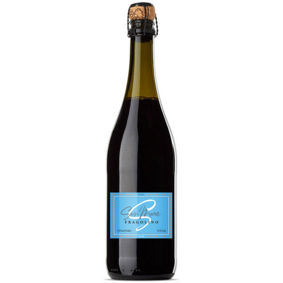 Алкогольный напиток San Mare Fragolino (со вкусом клубники, сладкое, красное) 0.75л (BDA1VN-SMR075-002)