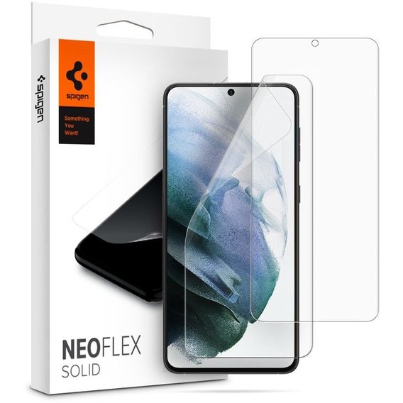 Аксесуар для смартфона Spigen Screen Protector NeoFlex Solid HD Clear (AFL02536) for Samsung G996 Galaxy S21 +