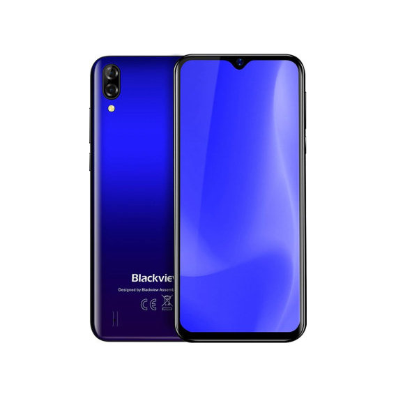 Смартфон Blackview A60 1/16GB DUALSIM Gradient Blue (UA UCRF)