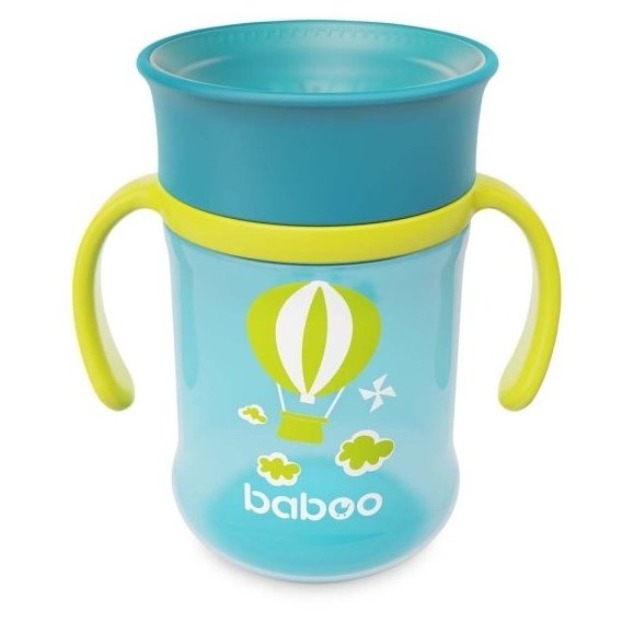 Чашка Baboo Transport непроливайка 360° 300 мл (8-135)