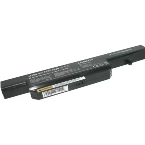 Батарея для ноутбука DNS C4500BAT6 Clevo C4500 11.1V Black 5200mAh OEM