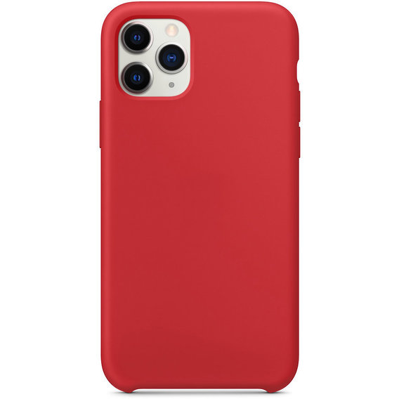 Аксессуар для iPhone Mobile Case Silicone Soft Cover Red for iPhone 11 Pro