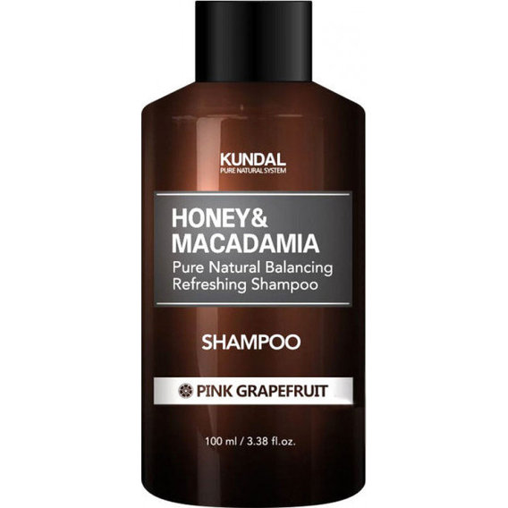

Kundal Honey & Macadamia Pink Grapefruit Shampoo Безсульфатный шампунь для волос Розовый грейпфрут 100 ml
