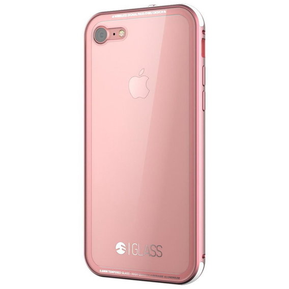 Аксессуар для iPhone SwitchEasy Glass Case Pink for iPhone SE 2020/iPhone 8/iPhone 7