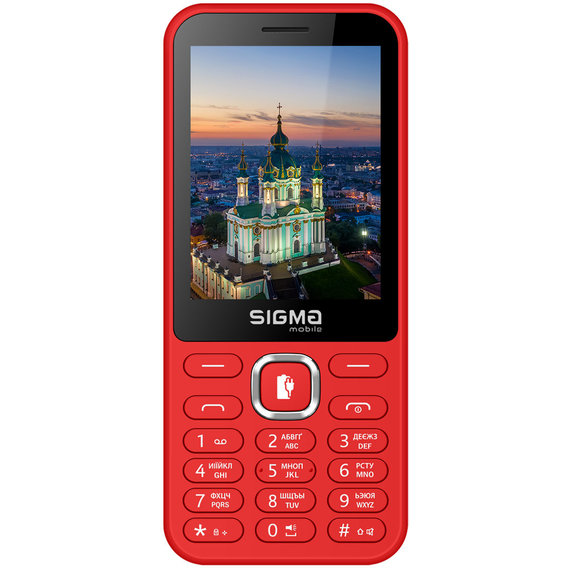 Мобильный телефон Sigma mobile X-Style 31 Power Type-C Red (UA UCRF)