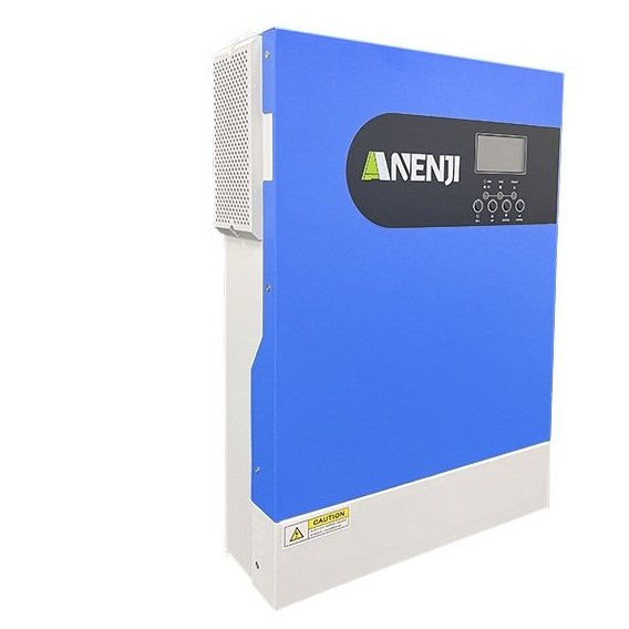 Гибридный инвертор ANENJI 3,6KW 24V MPPT Off Grid Blue (ANJ-HHS-II-3.6KW)