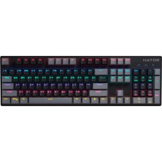 Клавиатура HATOR Starfall Rainbow Origin Red (HTK-608-BBG)