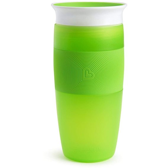 Чашка непроливайка Munchkin Miracle 360 Sippy, 414 мл (зеленая) (011149.02)