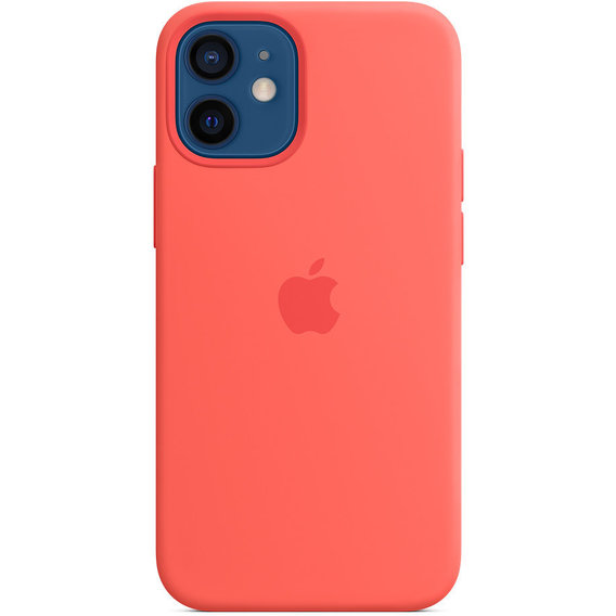 Аксессуар для iPhone Apple Silicone Case with MagSafe Pink Citrus (MHKP3) for iPhone 12 mini