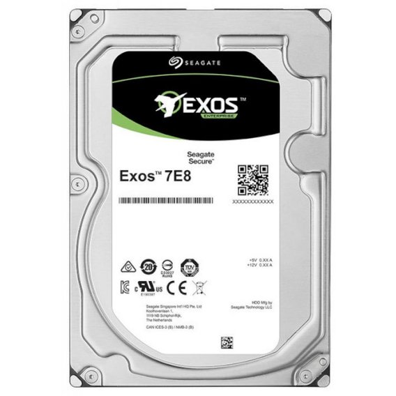 Внутренний жесткий диск Seagate Exos 7E8 SATA 4 TB (ST4000NM000A)