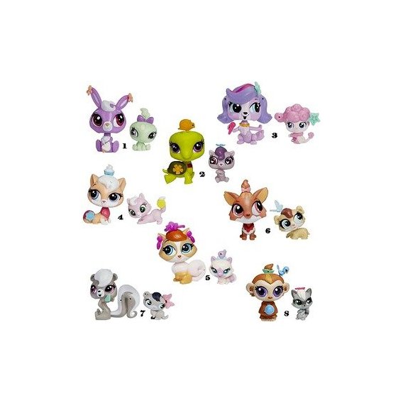Hasbro Зверек и ее маленький Little Pet Shop в ассорт. (A7313)