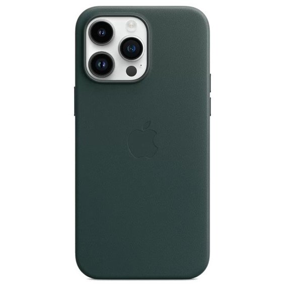 Аксессуар для iPhone Leather Case Forest Green for iPhone 14 Pro