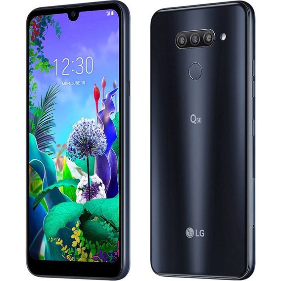 Смартфон LG Q60 3/64Gb Black