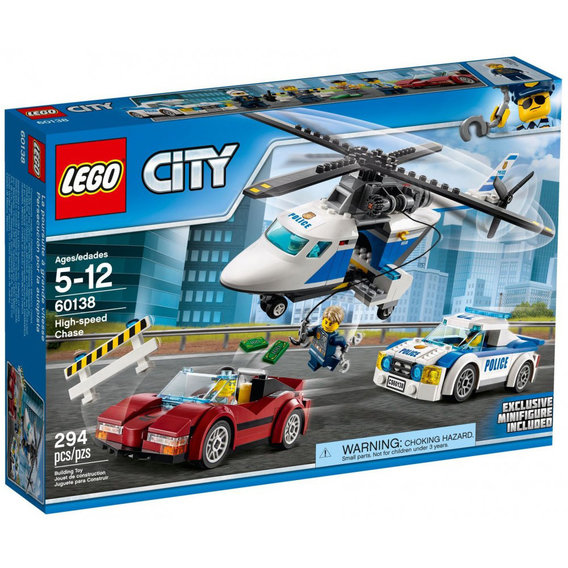 Конструктор LEGO City Стремительная погоня (60138)