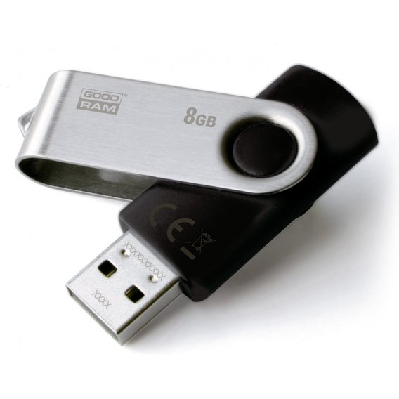 USB-флешка GOODRAM 8GB UTS3 Twister USB 3.0 Black (UTS3-0080K0R11)