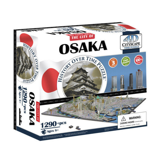 Объемный пазл 4D Cityscape Осака