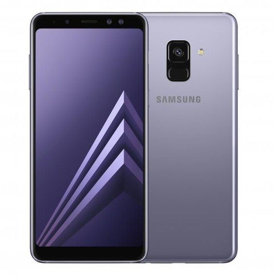 Смартфон Samsung Galaxy A8 2018 32Gb Single Orchid Grey А530