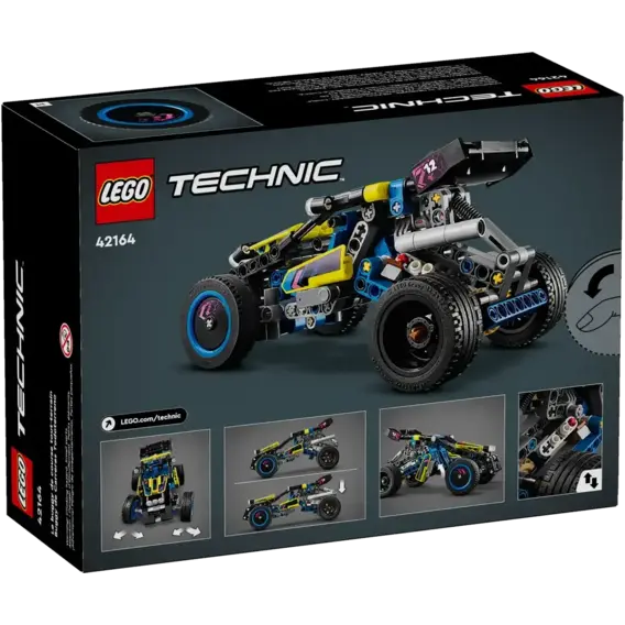 Конструктор LEGO Technic Внедорожник баги для гонки 219 деталей (42164)