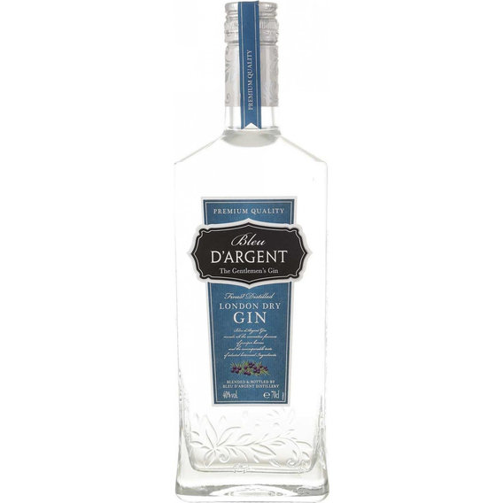 Джин Bleu d'Argent London Dry Gin 0.7л (DDSAG1G001)