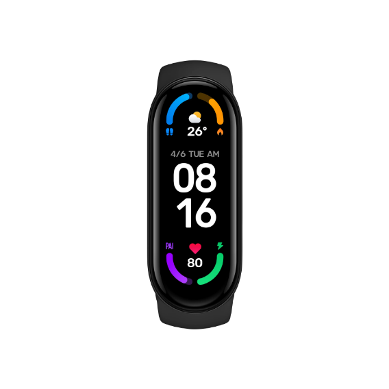 Фитнес-браслет Xiaomi Mi Smart Band 6 Black (CN)