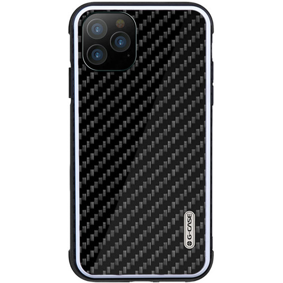 Аксессуар для iPhone Fashion G-Case Carbon Fiber Shield Case Black for iPhone 11 Pro Max