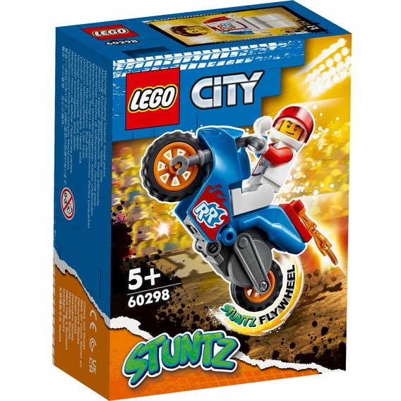 Конструктор LEGO City Реактивный трюковый мотоцикл (60298)