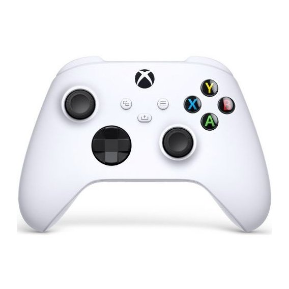 Аксессуар для приставок Microsoft Xbox Series X | S Wireless Controller with Bluetooth Robot White (QAS-00002)