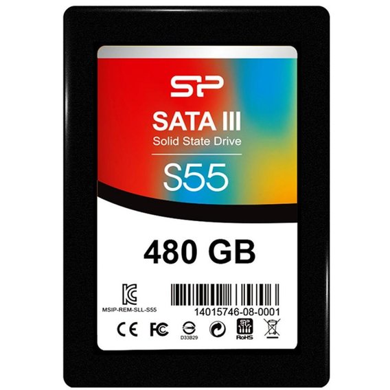 Silicon Power SSD 2.5" SATA 3.0 480Gb S55 (SP480GBSS3S55S25)