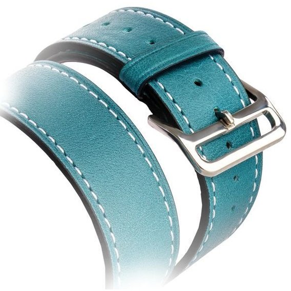 Аксессуар для Watch COTEetCI W9 Leather Band Blue (WH5209-BL) for Apple Watch 38/40mm