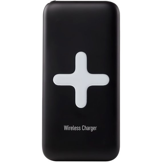 Внешний аккумулятор HeyFaraday Power Bank 6000mAh Wireless Charger Black/White (PW6000U2BK-WH)