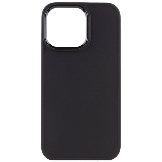 Аксессуар для iPhone TPU Case Bonbon Metal Style Black for iPhone 14 Pro