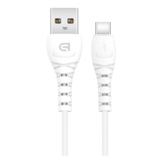 Кабель ArmorStandart USB Cable to USB-C 3A 1m White (ARM59533)