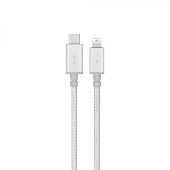 Кабель Moshi Cable USB-C to Lightning Integra 1.2m Jet Silver (99MO084105)