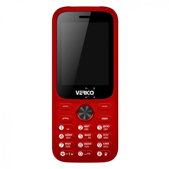 Мобильный телефон Verico Carbon M242 Red (UA UCRF)