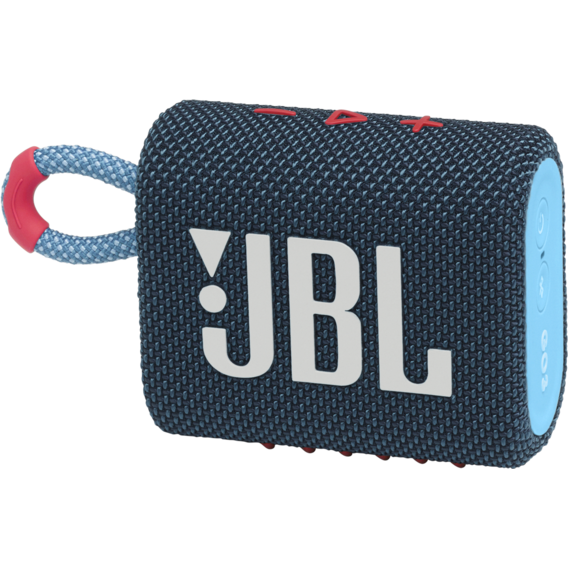 Акустика JBL GO 3 Blue-Pink (JBLGO3BLUP)