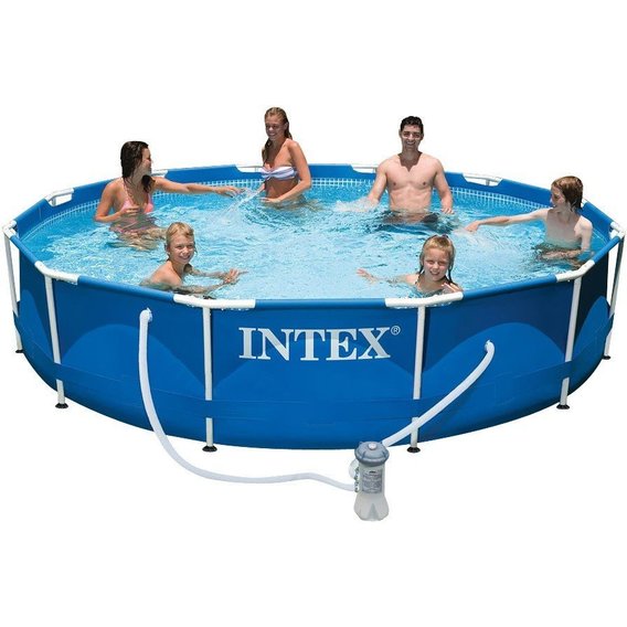 Каркасный бассейн Intex Metal Frame Pool (28212), 366*76 см (2 006 л/ч)