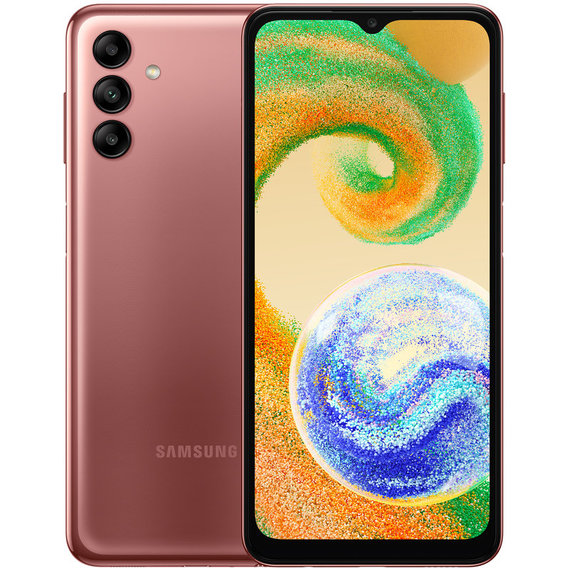 Смартфон Samsung Galaxy A04s 4/64GB Duos Copper A047 (UA UCRF)