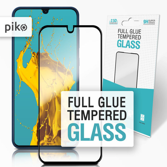 Аксессуар для смартфона Piko Tempered Glass Full Glue Black for Samsung A705 Galaxy A70