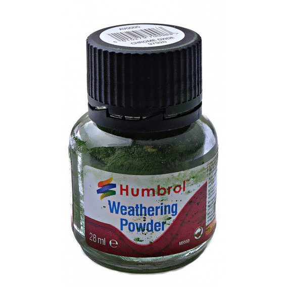 Сухой пигмент Humbrol оксид хрома 28 мл (HUM-AV005)