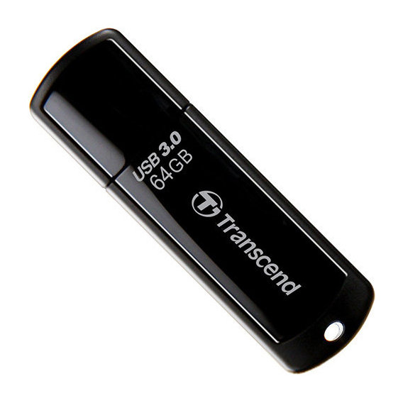 USB-флешка Transcend 64GB JetFlash 700 USB 3.1 Black (TS64GJF700)