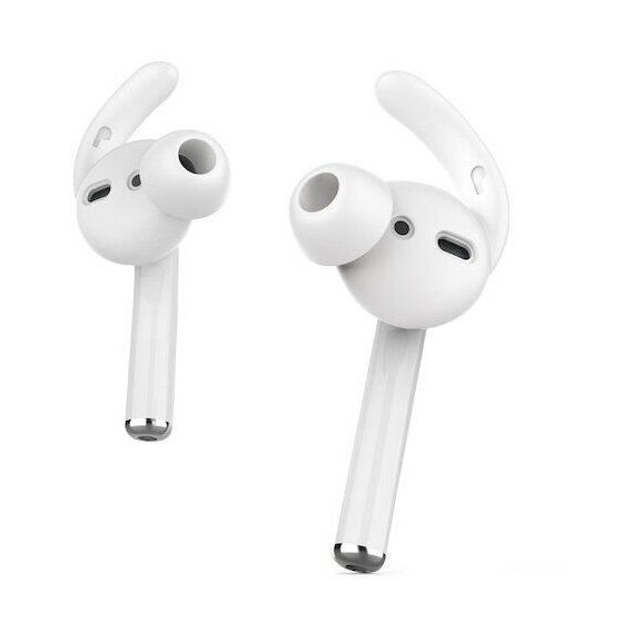 Насадки для наушников AhaStyle Silicone Vacuum Ear Hooks White (AHA-01400-WHT) for Apple AirPods